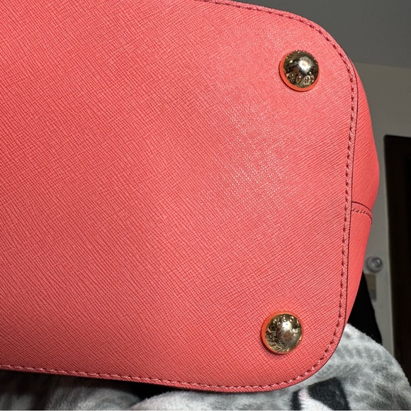 Michael Kors Coral Jet Set Tote Bag EUC - Picture 7 of 16